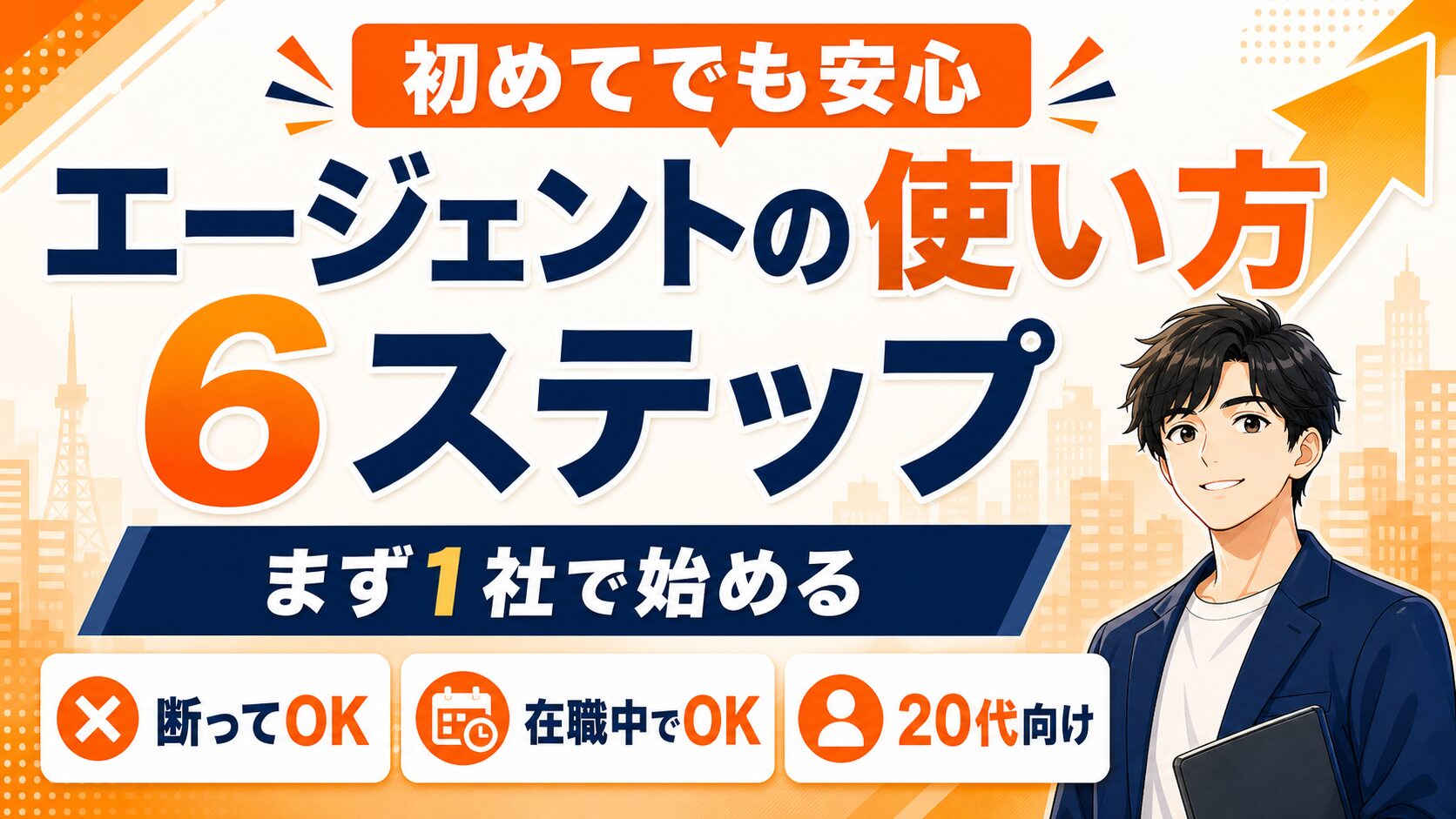 転職エージェントの使い方・流れを徹底解説|振り回されずに使いこなす6ステップ
